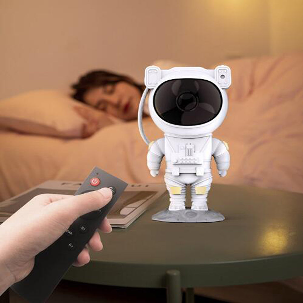 Galaxy Starry Sky Projector with Astronaut – USB Night Light