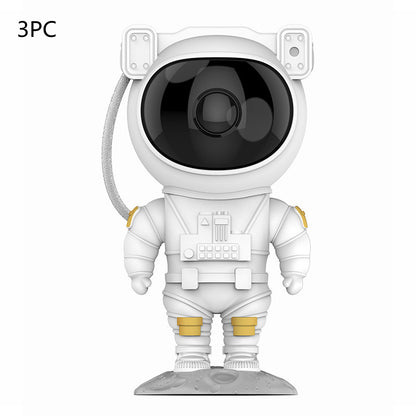 Galaxy Starry Sky Projector with Astronaut – USB Night Light