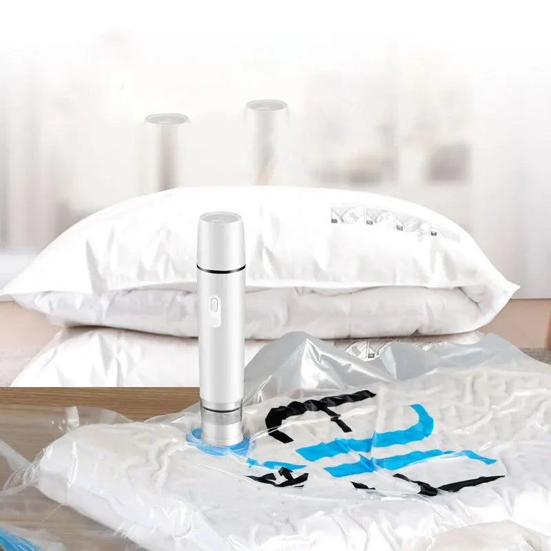 Mini USB Vacuum Sealer Machine – Portable Kitchen Food Saver & Packer for Snacks, Meat & Storage