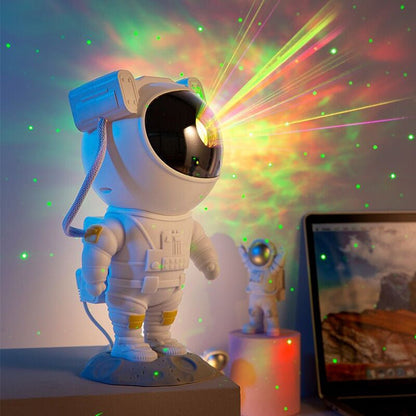 Galaxy Starry Sky Projector with Astronaut – USB Night Light - ZYRAHÉ
