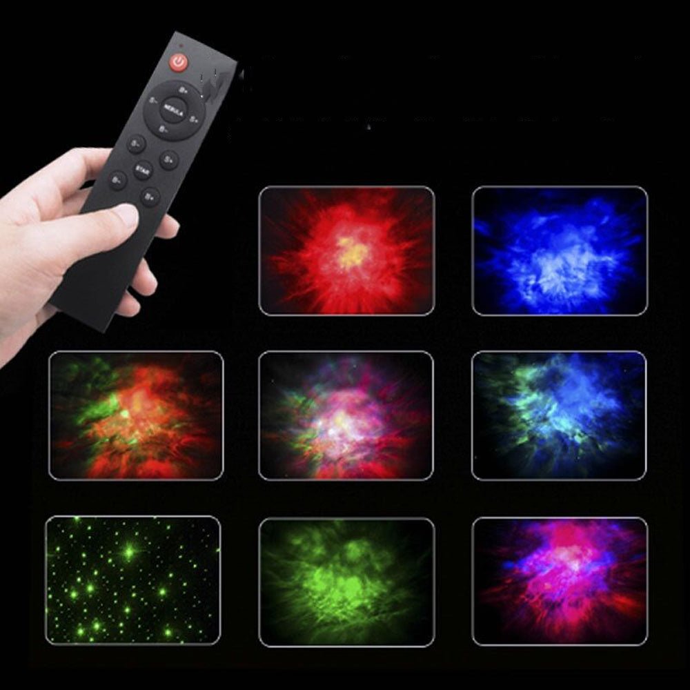 Galaxy Starry Sky Projector with Astronaut – USB Night Light - ZYRAHÉ