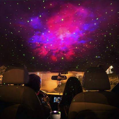Galaxy Starry Sky Projector with Astronaut – USB Night Light - ZYRAHÉ