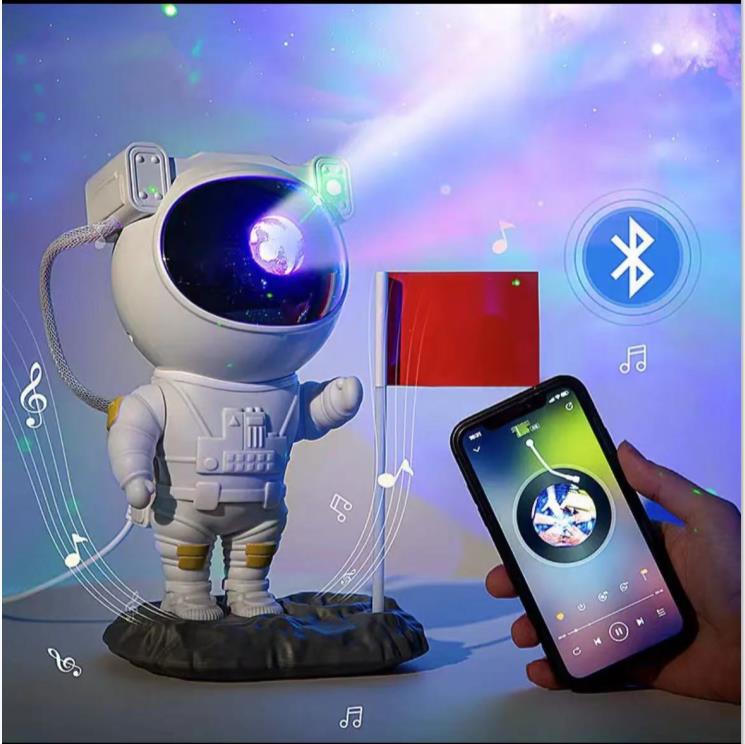 Galaxy Starry Sky Projector with Astronaut – USB Night Light - ZYRAHÉ